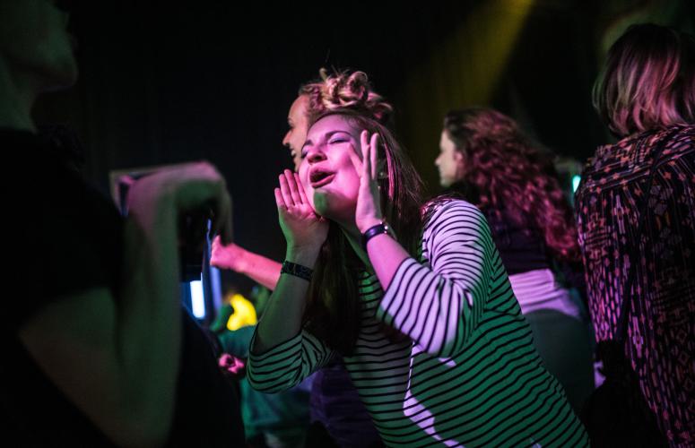 Bezoeker van Jonge Harten Festival