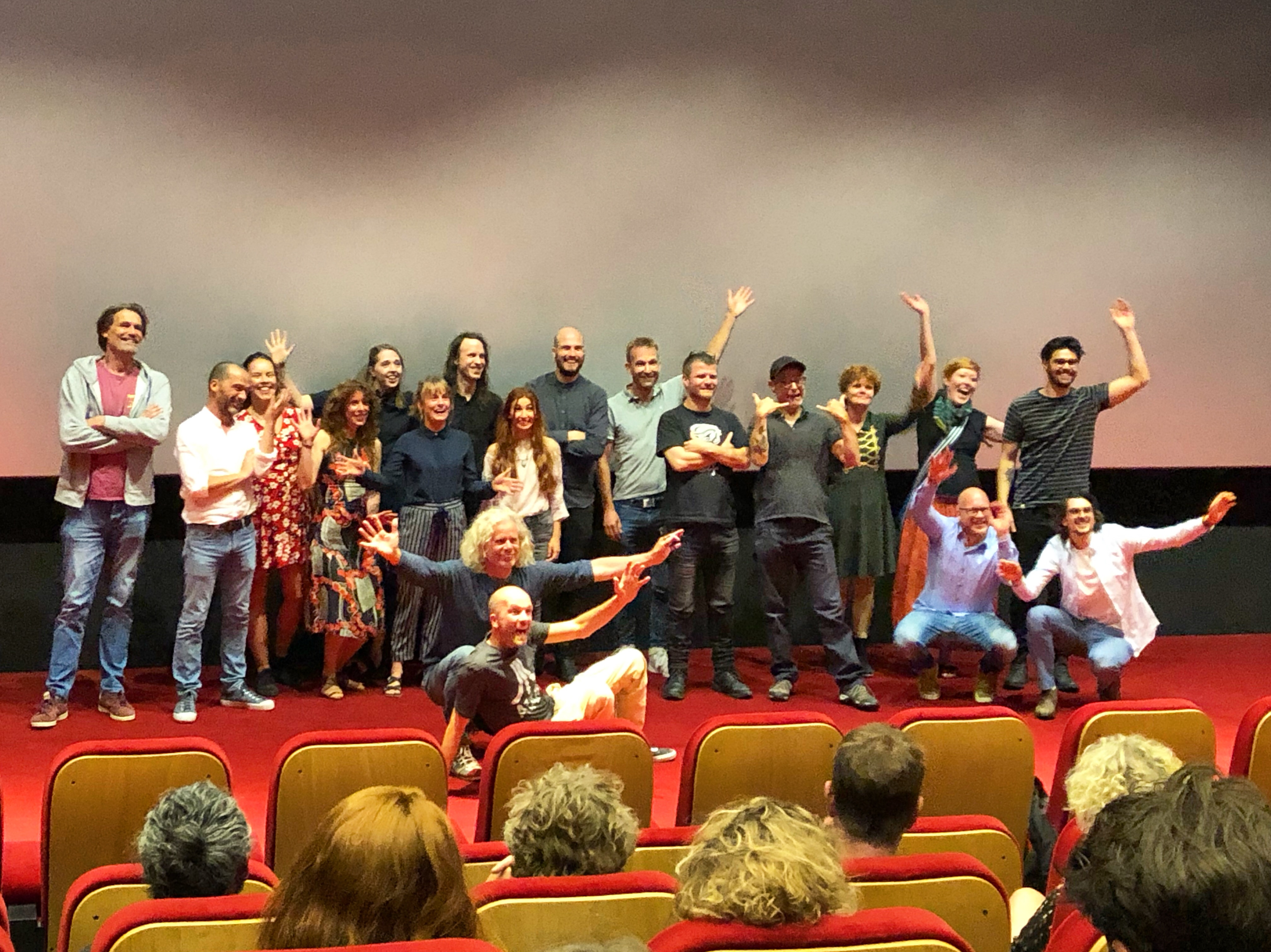 Makers van Ultrakort 2019 op het podium